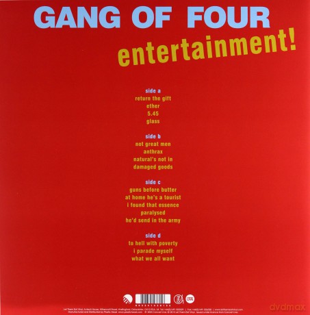 Gang Of Four: Official Live Recording - London Barbican 2005 [2xWinyl]