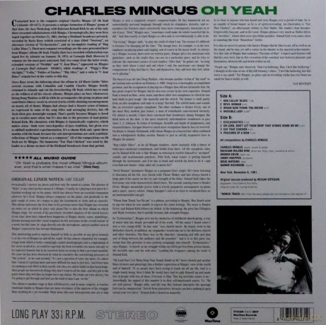 Charles Mingus: Oh Yeah + 1 Bonus Track [Winyl]