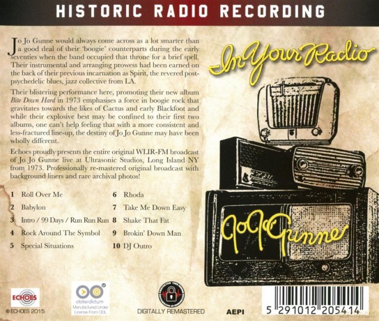 Jo Jo Gunne: On Your Radio [CD]