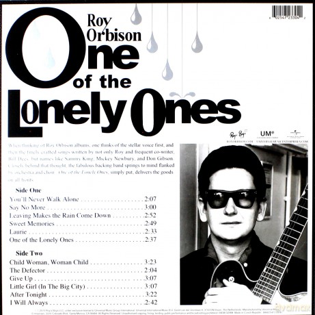 Roy Orbison: One Of The Lonely Ones [Winyl]