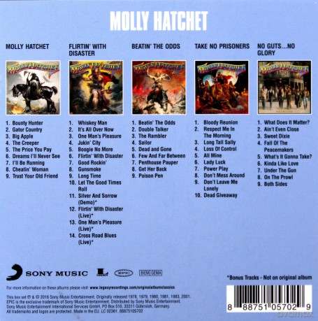 Molly Hatchet: Original Album Classics [5CD]