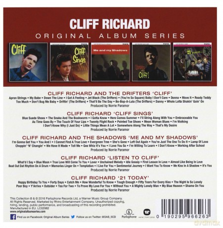 Cliff Richard: Original Album Series [BOX] [5CD]