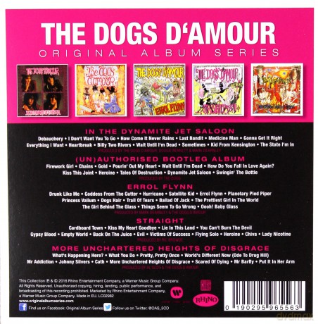 Dogs Damour: Original Album Series [CD]