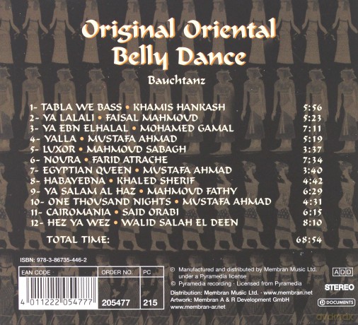 Original Oriental Belly Dance [CD]