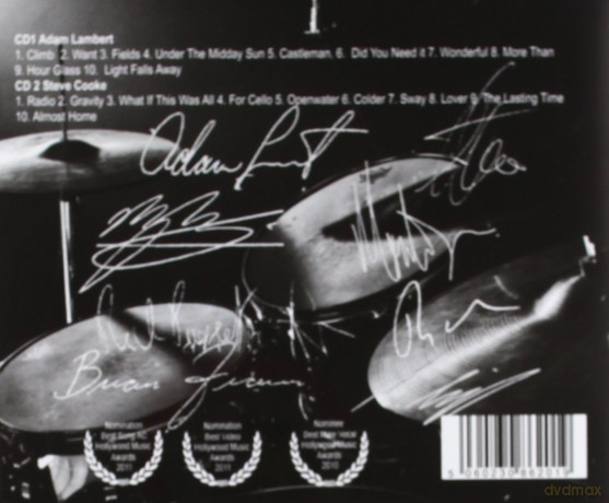 Adam Lambert & Steve Cooke: Paramount Sessions [2CD]