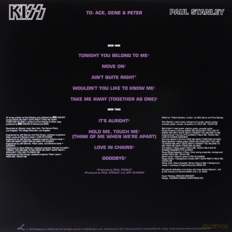 Paul Stanley: Paul Stanley [Winyl]