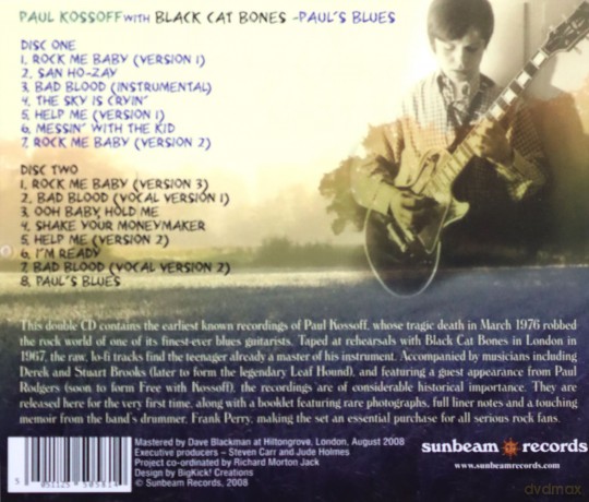 Paul Kossof: Pauls Blues [2CD]