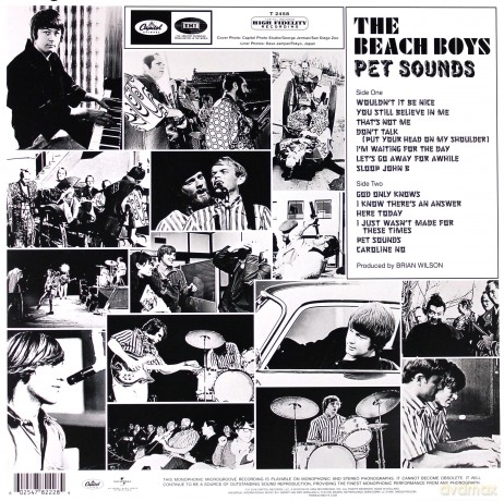 Beach Boys: Pet Sounds (Mono) [Winyl]