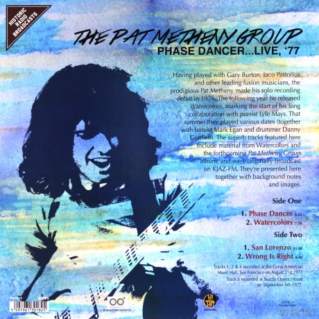 Pat Metheny Group: Phase Dancer... Live. 77 [Winyl]