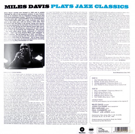 Miles Davis: Plays Jazz Classics [Winyl]