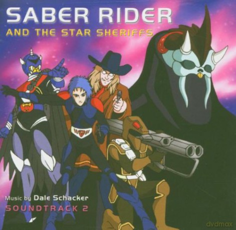 Saber Rider And The Star Sheriffs II soundtrack (Jeździec Srebrnej Szabli) (Dale Schacker) [CD]