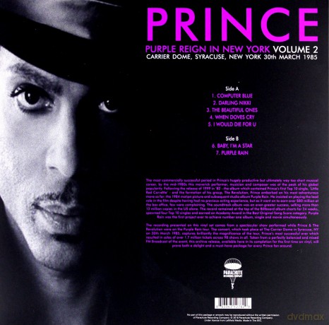 Prince: Purple Reign In Nyc - vol. 2 (Purple Limited) [Winyl]