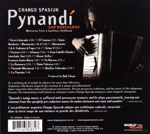 Chango Spasiuk: Pynandi - Los Descalzos [CD]