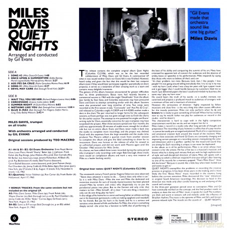 Miles Davis: Quiet Nights [Winyl]