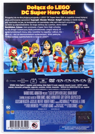 LEGO DC Super Hero Girls: Złodziej Pamięci [DVD]