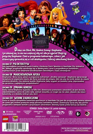 LEGO Friends część 6 (odcinki 17-20) [DVD]