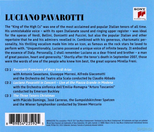 Luciano Pavarotti: The Great Luciano Pavarotti [3CD]