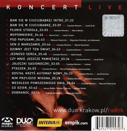 Janusz Radek: Dziwny ten świat - opowieść Niemenem [CD]