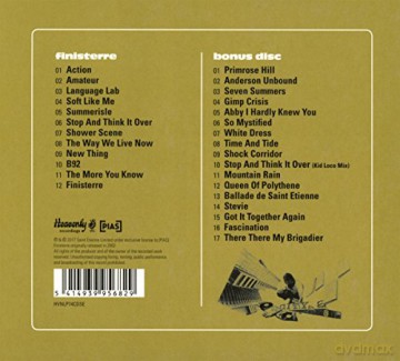 Saint Etienne: Finisterre (Deluxe Edition) (digipack) [2CD]