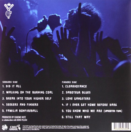Gogol Bordello: Seekers And Finders (Blue) [Winyl]