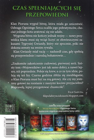 Czarna godzina. Wojownicy (Tom 6) - Erin Hunter [KSIĄŻKA]