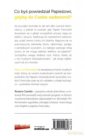 Halo tu Franciszek. Prywatne rozmowy papieża - Rosario Carello [KSIĄŻKA]