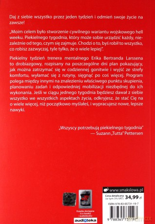 Hell week. Siedem dni, które odmienią twoje życie - Erik Bertrand Larssen [KSIĄŻKA]