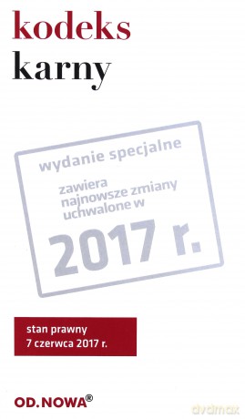 Kodeks karny 06.2017 [KSIĄŻKA]