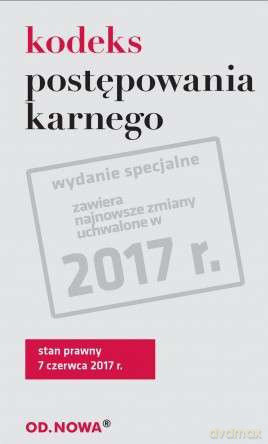 Kodeks postępowania karnego 06.2017 [KSIĄŻKA]