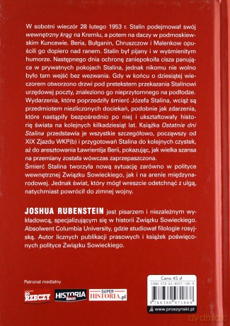 Ostatnie dni Stalina - Joshua Rubenstein [KSIĄŻKA]