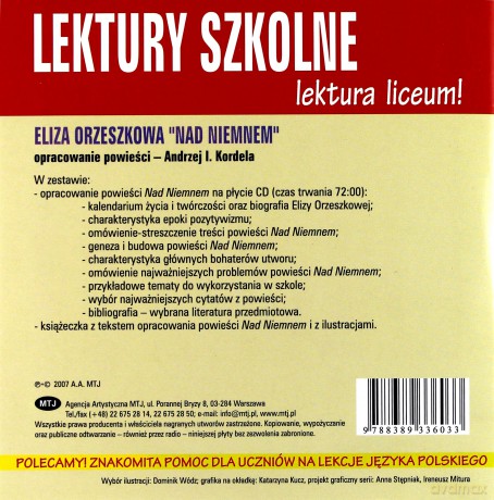 Nad Niemnem. Opracowanie lektury [książka]+[CD]
