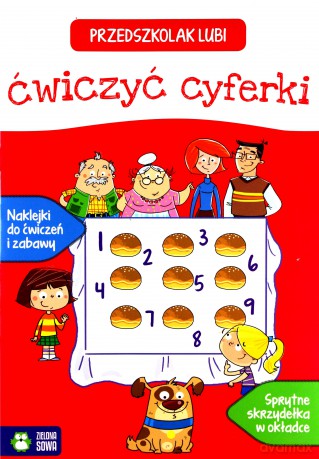Przedszkolak lubi ćwiczyć cyferki [KSIĄŻKA]