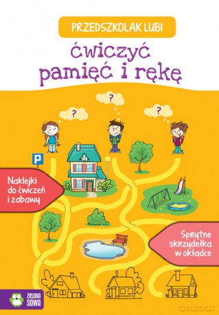 Przedszkolak lubi ćwiczyć pamięć i rękę [KSIĄŻKA]