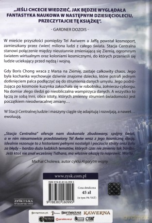 Stacja centralna - Lavie Tidhar [KSIĄŻKA]
