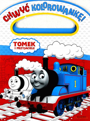 Tomek i Przyjaciele. Chwyć kolorowankę [KSIĄŻKA]
