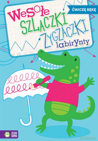 Wesołe szlaczki zygzaczki labirynty 3. Ćwiczę rękę [KSIĄŻKA]