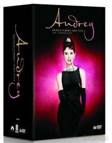 Audrey Hepburn - Kolekcja filmowej Ikony Stylu: Śniadanie u Tiffany'ego / Rzymskie wakacje / Sabrina / Zabawna buzia / Wojna i pokój / Kiedy Paryż wrze [6DVD]