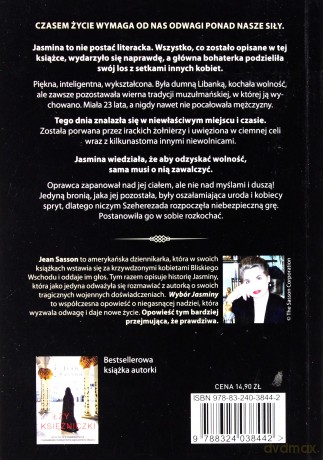 Wybór Jasminy (pocket) - Jean Sasson [KSIĄŻKA]