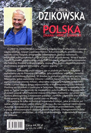 Polska znana i mniej znana cz. 3 - Elżbieta Dzikowska [KSIĄŻKA]