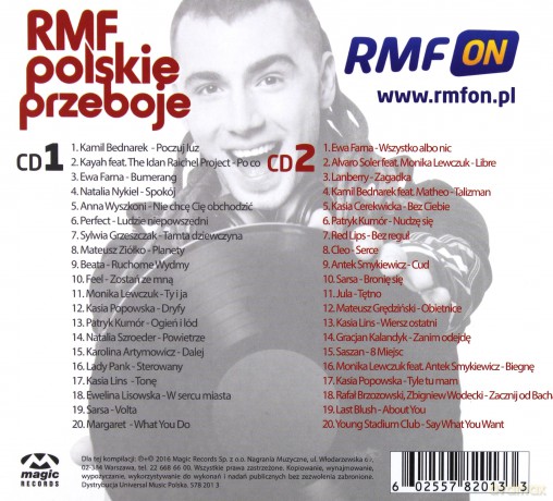 RMF Polskie Przeboje 2017 [2CD]