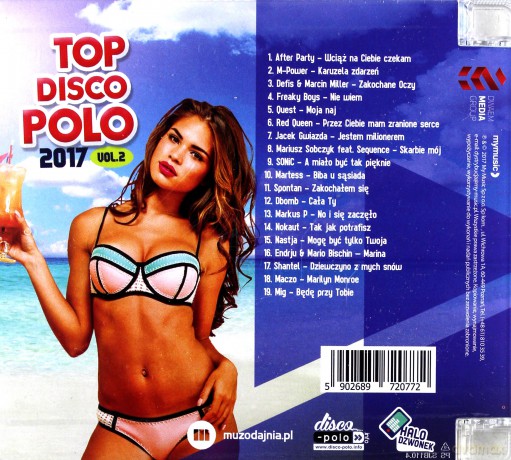 Top Disco Polo 2017 vol. 2 [CD]