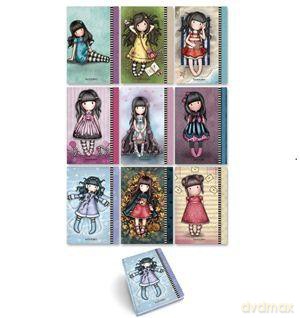 Brulion A5 Gorjuss Squares