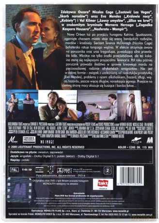 Zły porucznik (2010) [DVD]