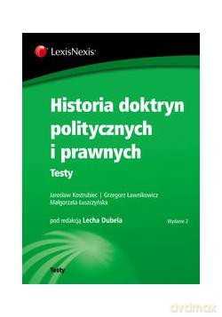 Historia doktryn politycznych i prawnych. Testy [KSIĄŻKA]