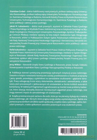 Instytucje prawa rodzinnego Praktyczny komentarz. Wzory pism i dokumenty - Jakub M. Łukasiewicz [KSIĄŻKA]