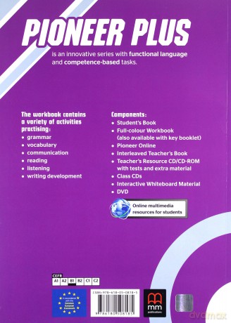 Język angielski Pioneer plus Intermediate ćwiczenia LO - H.Q. Mitchell, Marileni Malkogianni [KSIĄŻKA]