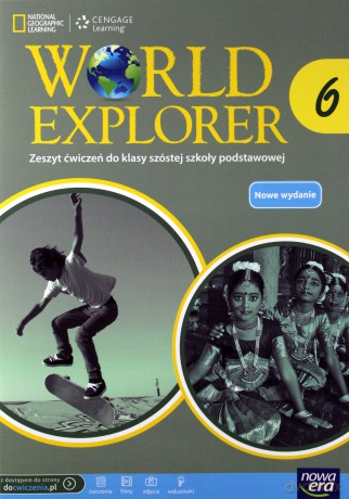 Język angielski World Explorer 6 ćwiczenia Szkoła podstawowa - Dorota Wosińska, Marta Mrozik-Jadacka, Patricia Reilly [KSIĄŻKA]