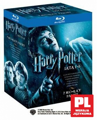 Harry Potter lata 1-6 BOX [7Blu-Ray]