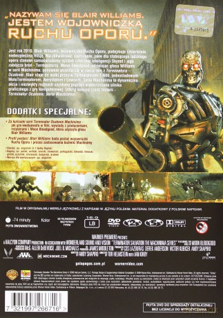 Terminator Ocalenie: seria Machinima [DVD]