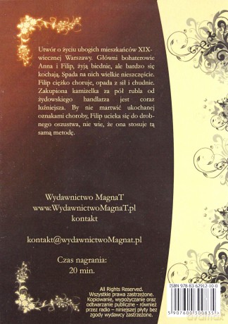 Kamizelka. Audiobook - Bolesław Prus [KSIĄŻKA]